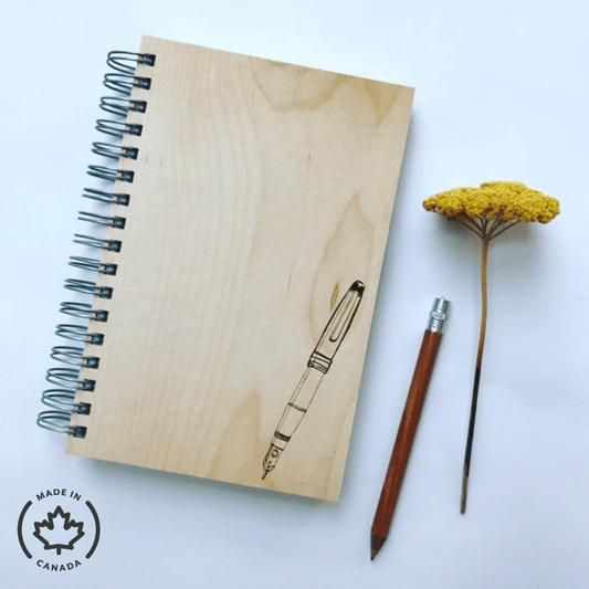 Eco-Friendly Fountain Pen Journal- Wordkind