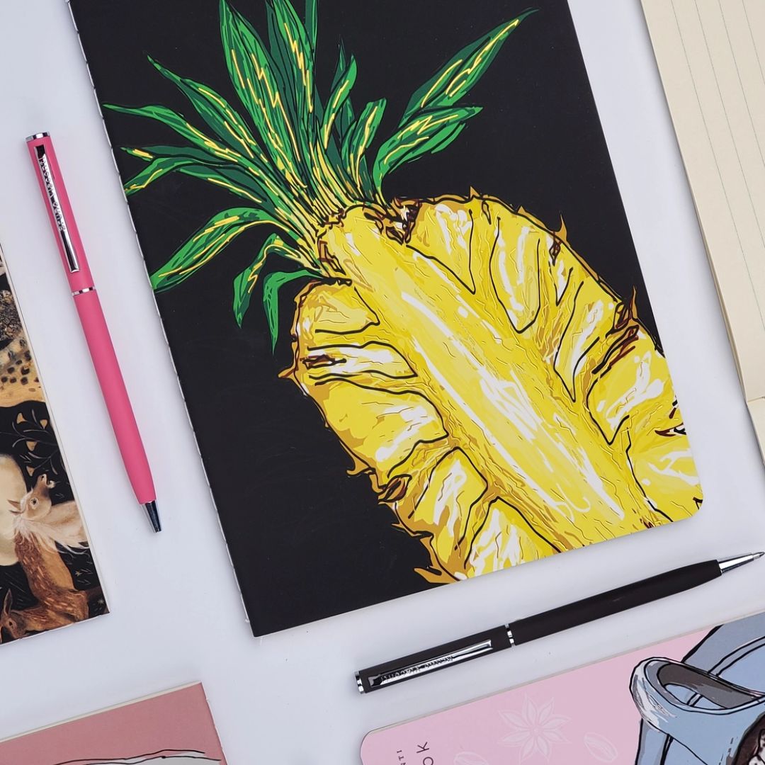 Bruno Visconti "Pineapple" Notebook - Wordkind