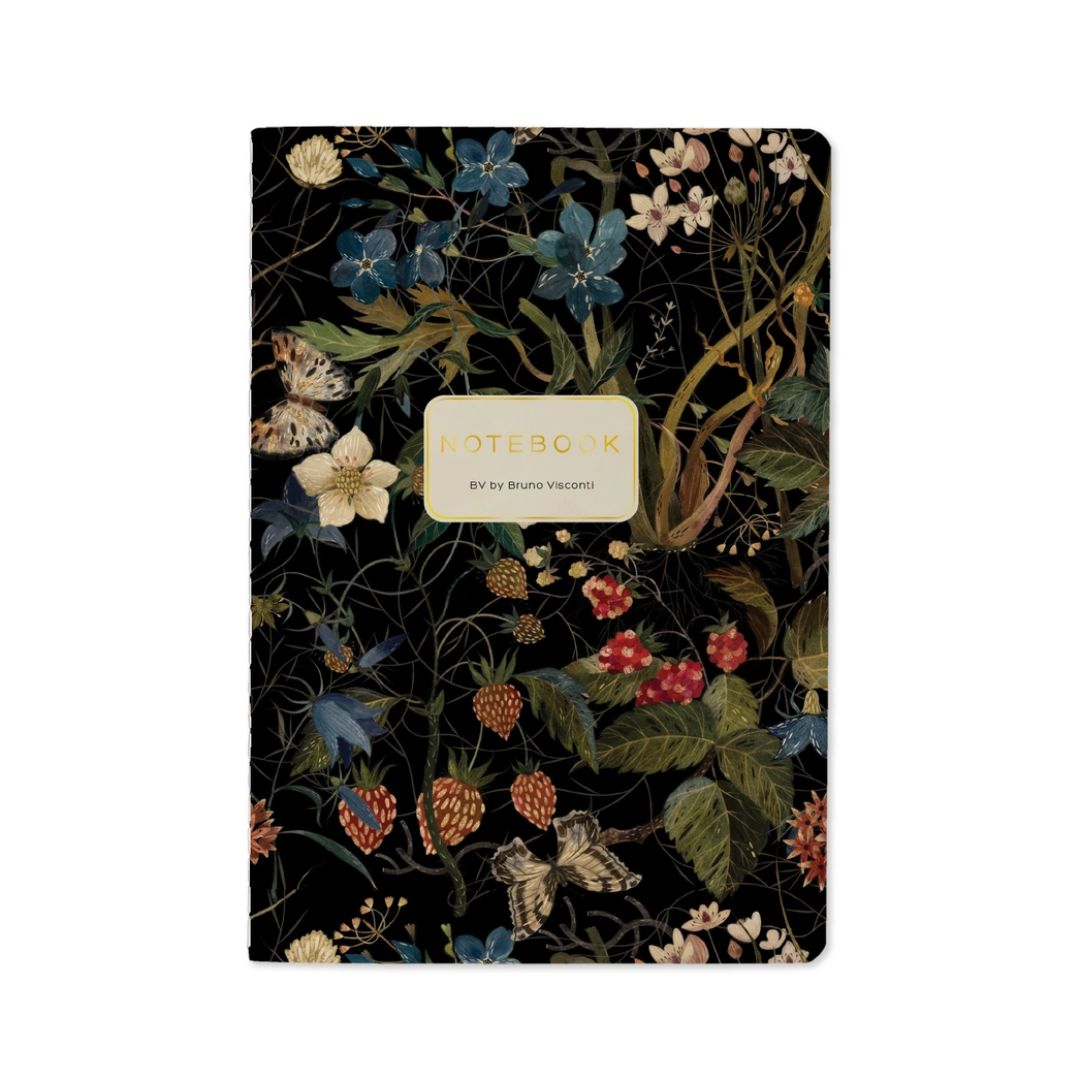 Bruno Visconti Forest Flowers Notebook – Nature’s Beauty and Inspiration