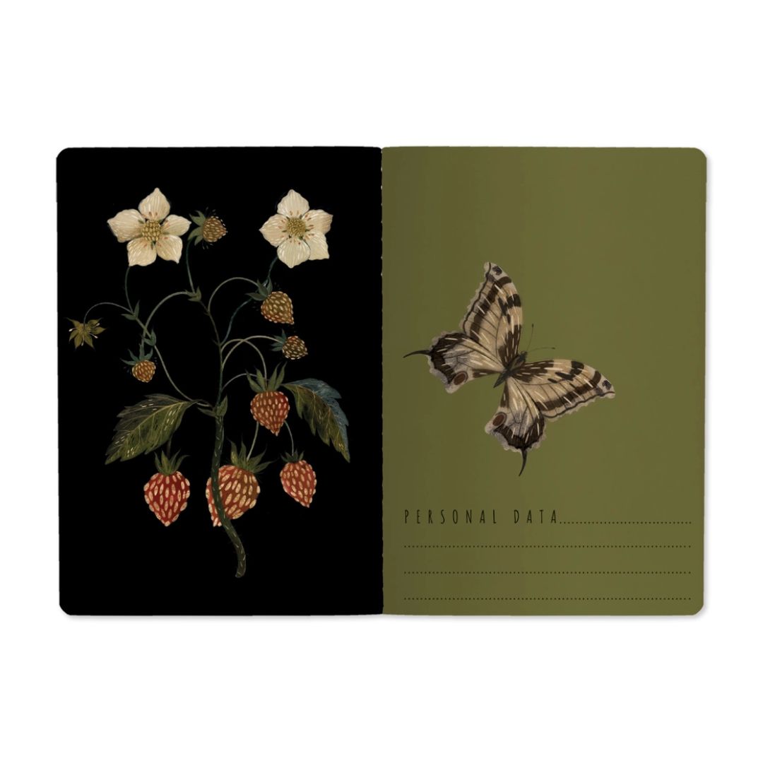 Bruno Visconti Forest Flowers Notebook – Nature’s Beauty and Inspiration