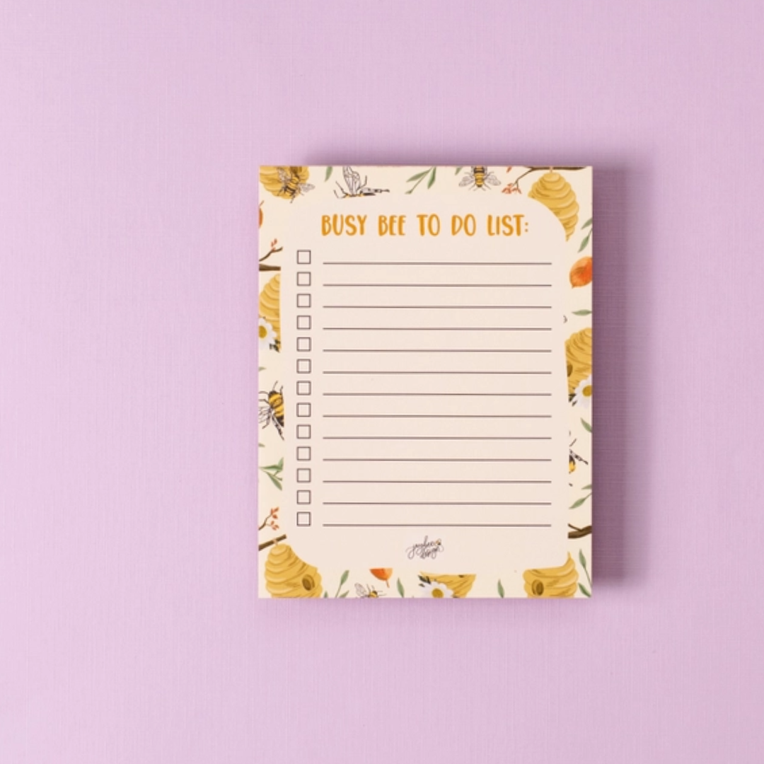 Busy Bee To Do List Sticky Notes - Wordkind