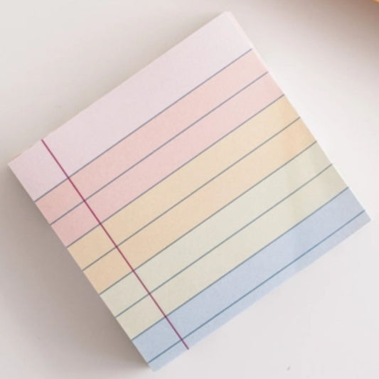 Rainbow Sticky Notes - Wordkind