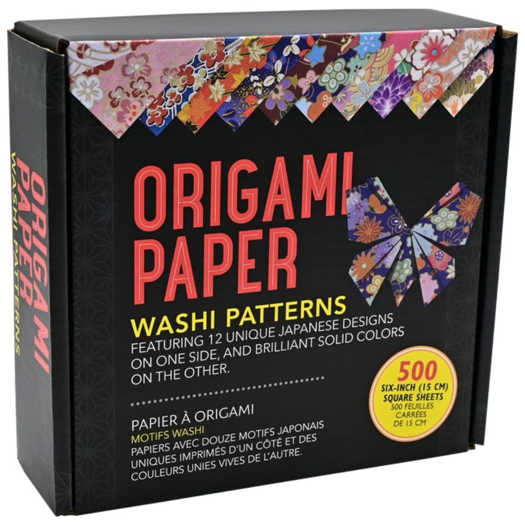 Origami Paper Washi Patterns (500 Sheets) - Wordkind