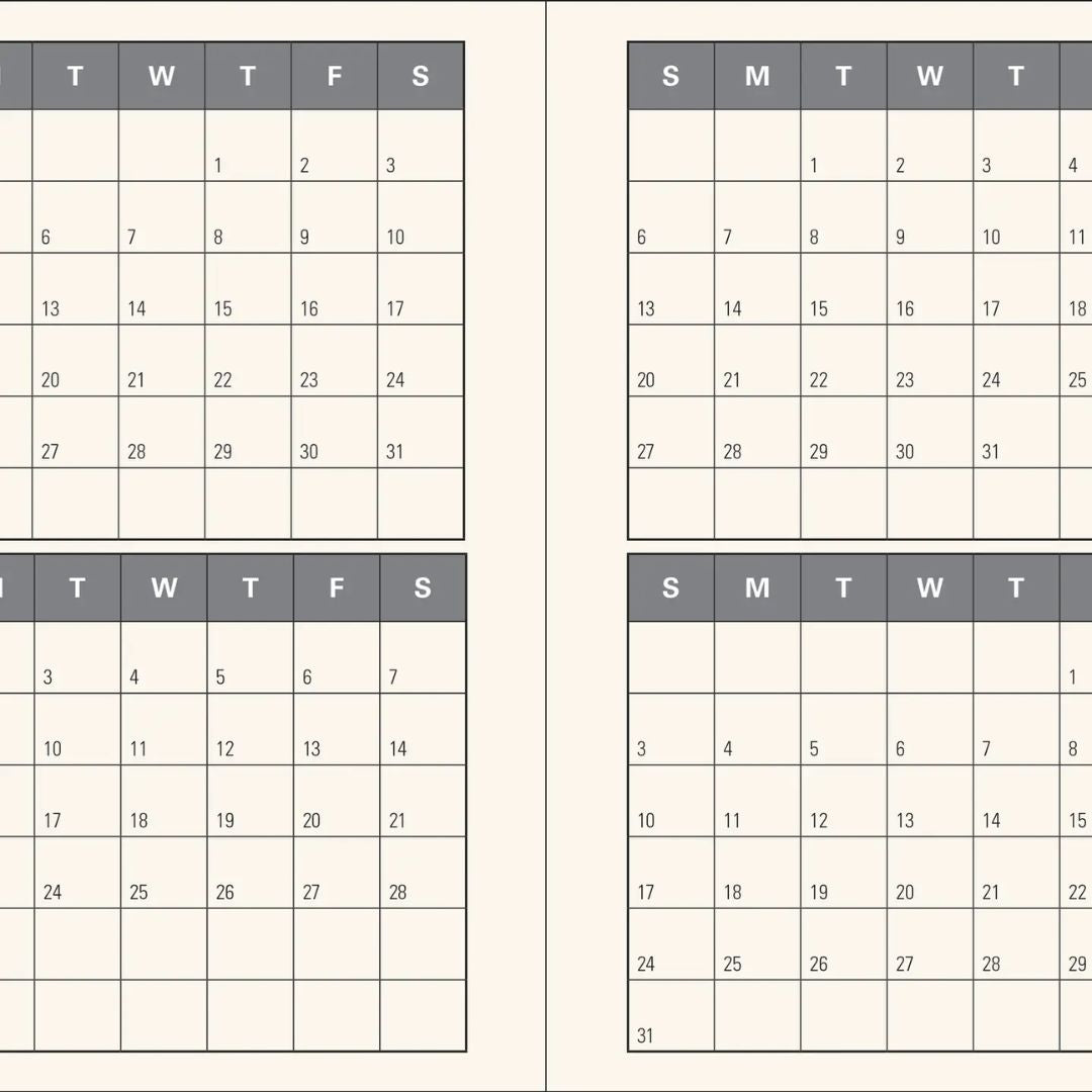 2025 Persian Grove Weekly Planner - Wordkind