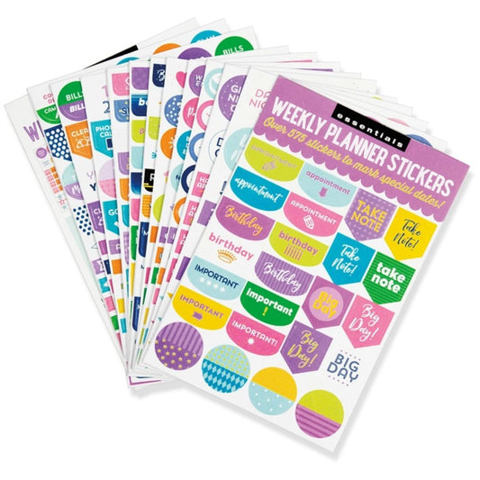 Weekly Planner Stickers - Wordkind