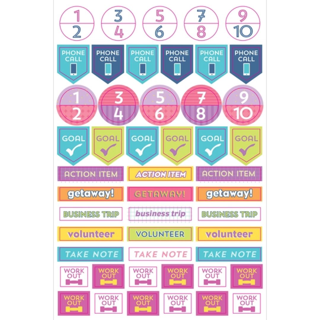 Weekly Planner Stickers - Wordkind