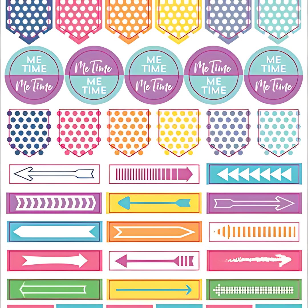 Weekly Planner Stickers - Wordkind