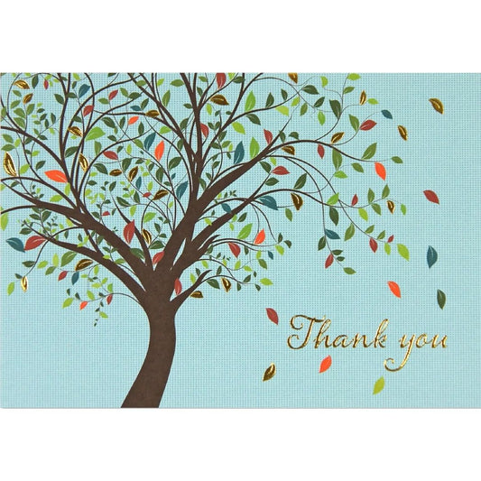 Tree of Life Thank You Notes | Elegant Boxed Stationery Set