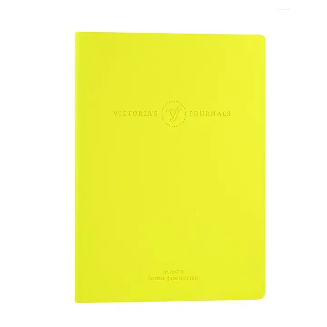 Neon Yellow Bullet Journal - Wordkind