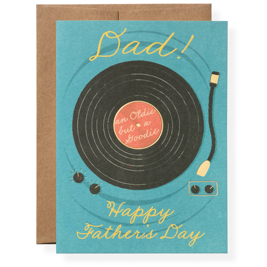 “An Oldie But a Goodie” Father’s Day Card – Karen Adams Designs - Wordkind Stationery Boutique
