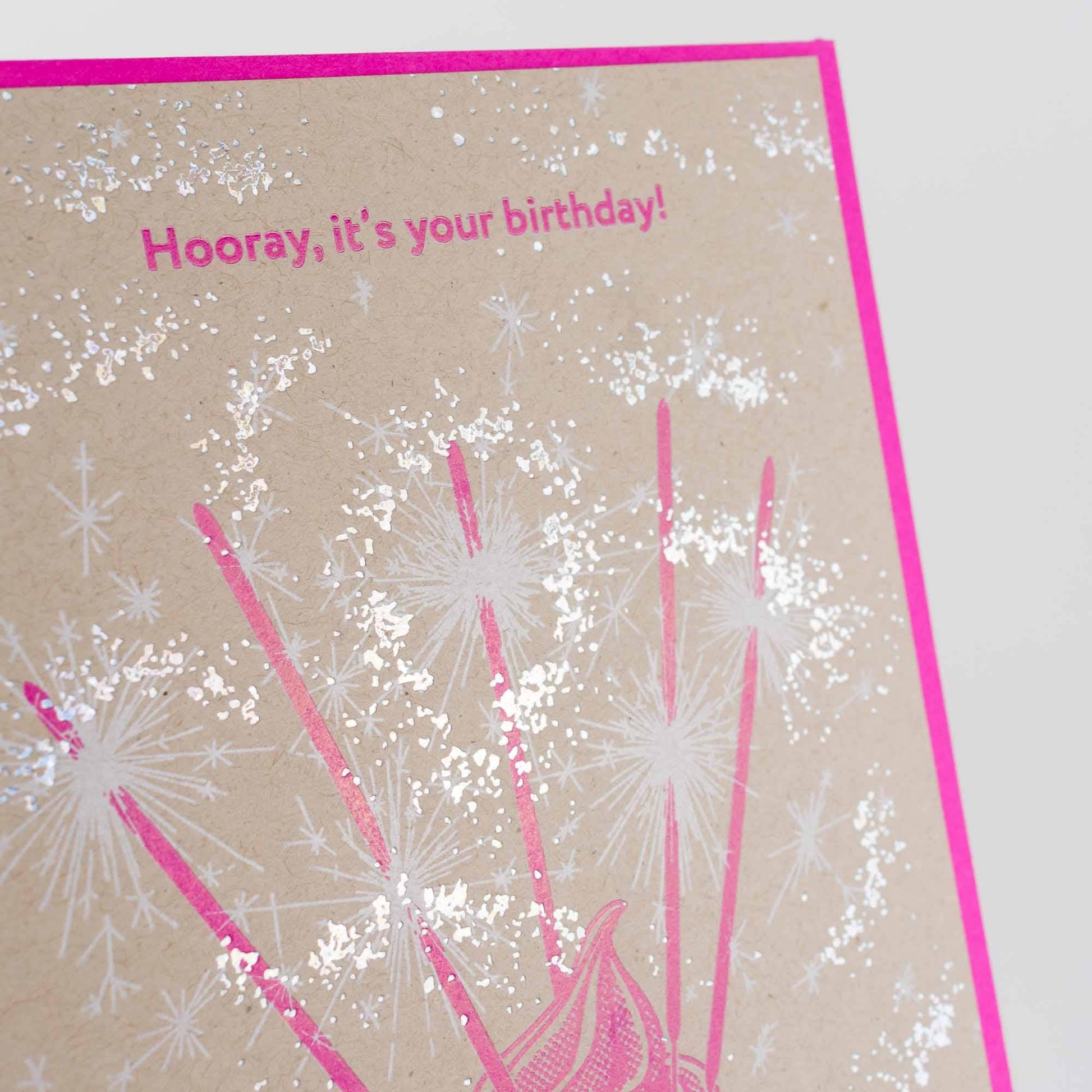 Birthday Sparklers Cupcake Card - Wordkind Stationery Boutique
