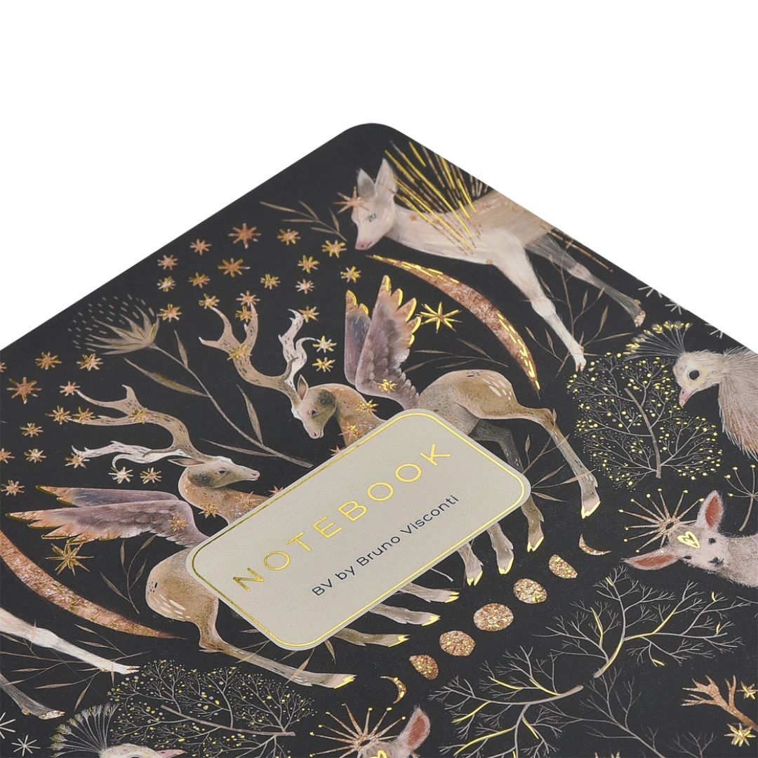 Bruno Visconti Forest Fauna Notebook – Mystical and Inspiring - Wordkind Stationery Boutique