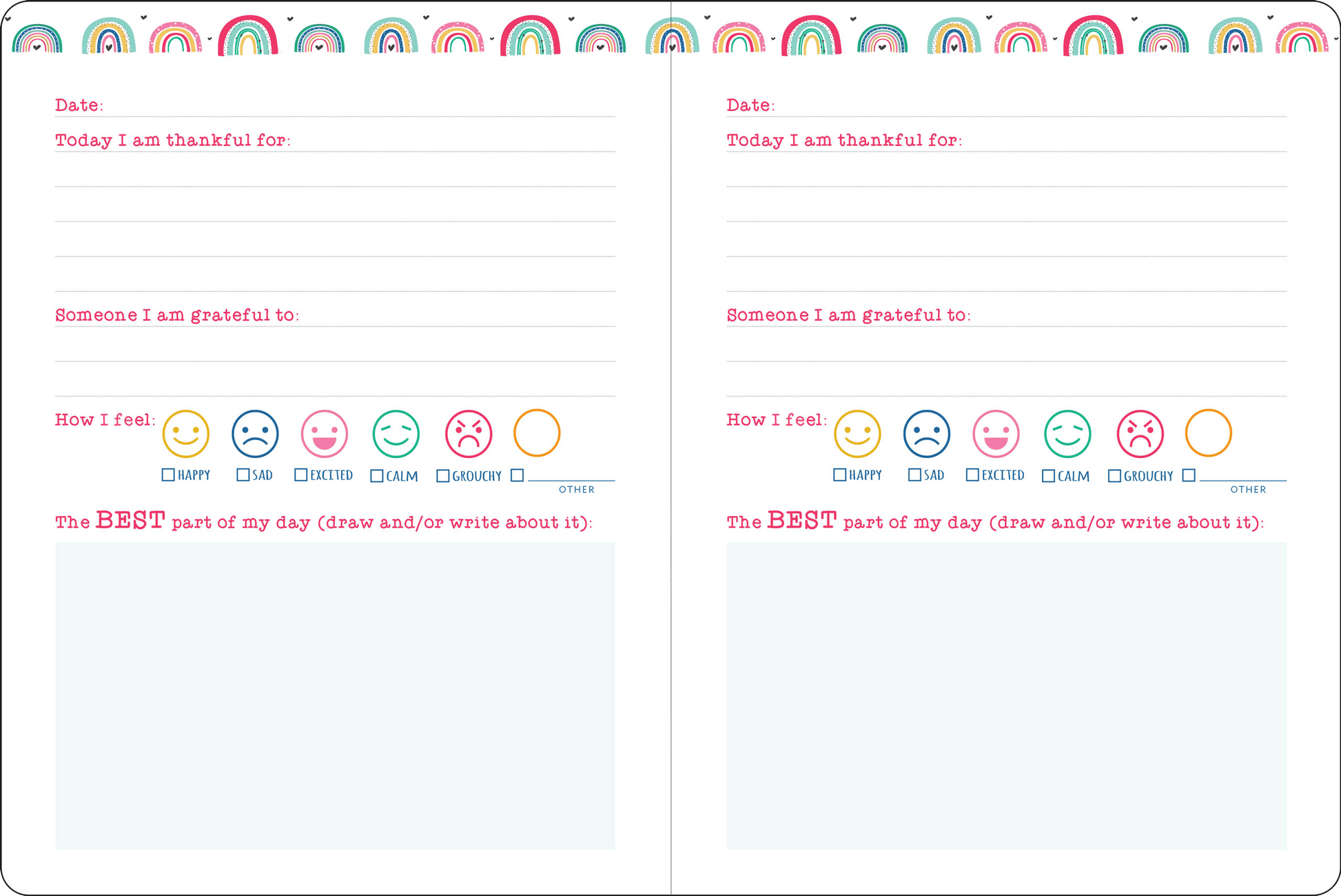 Daily Gratitude Journal for Kids - Wordkind Stationery Boutique