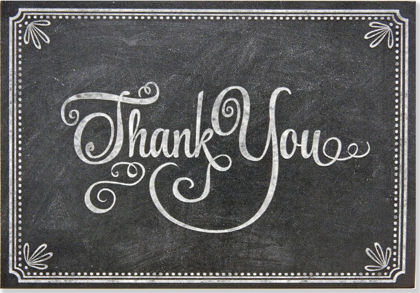 Chalkboard Thank You Notes