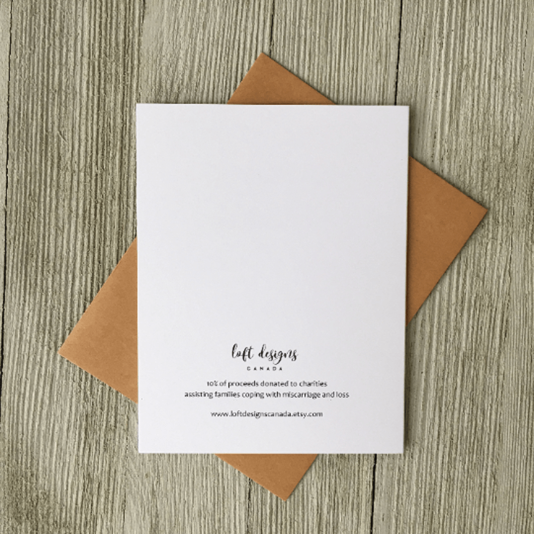 Floral Sympathy Card – Supporting Avery’s Legacy - Wordkind Stationery Boutique