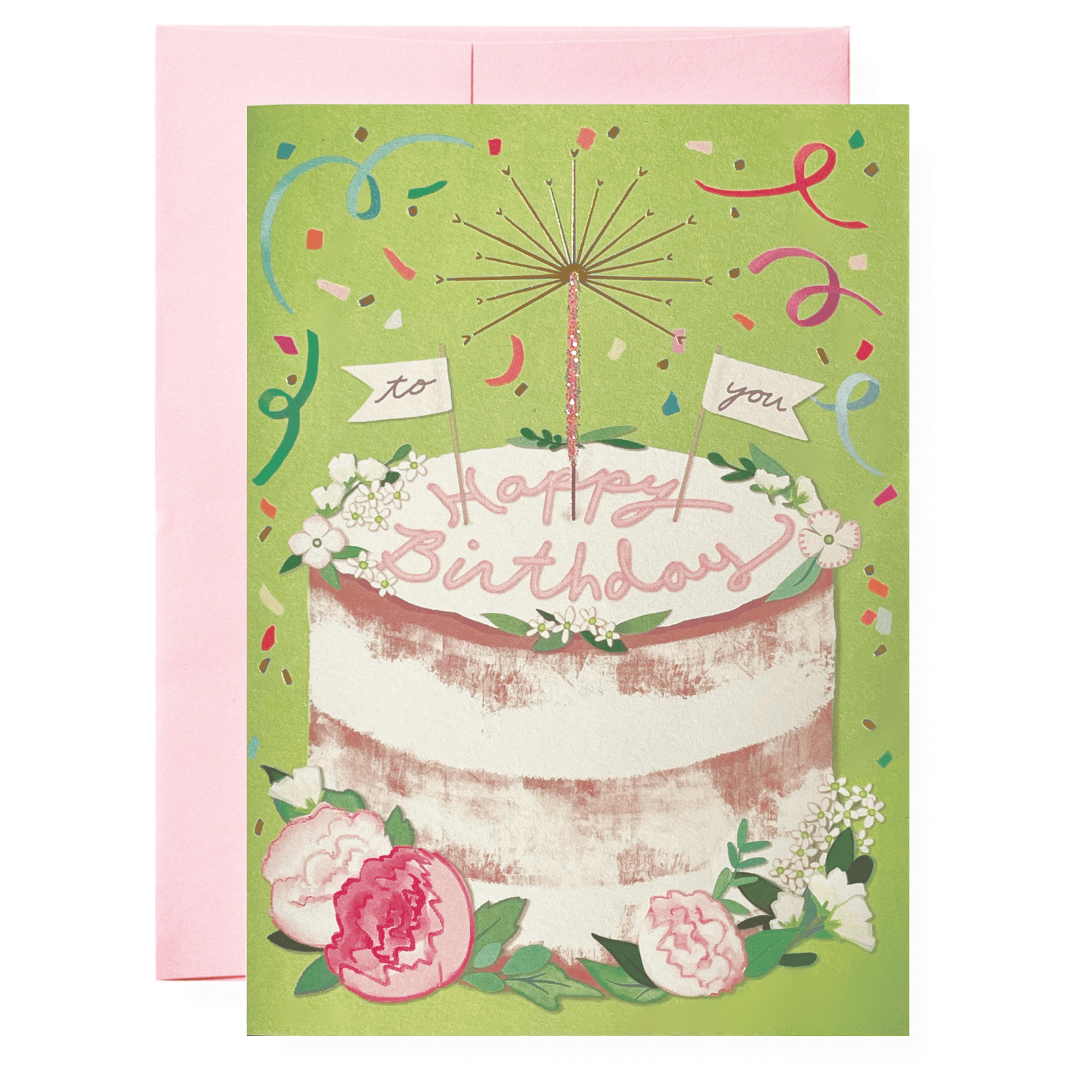 “Happy Birthday to You” Card – Karen Adams Designs - Wordkind Stationery Boutique