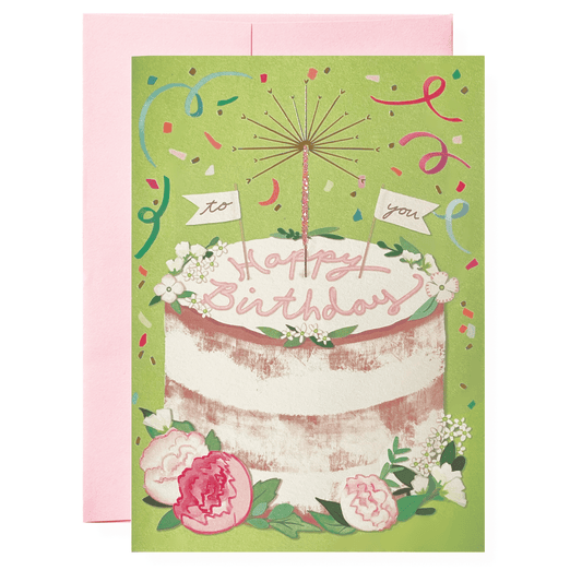 “Happy Birthday to You” Card – Karen Adams Designs - Wordkind Stationery Boutique