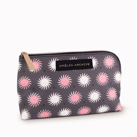 La Fonda Del Sol Small Pouch – Vibrant Cotton Canvas Pouch - Wordkind Stationery Boutique