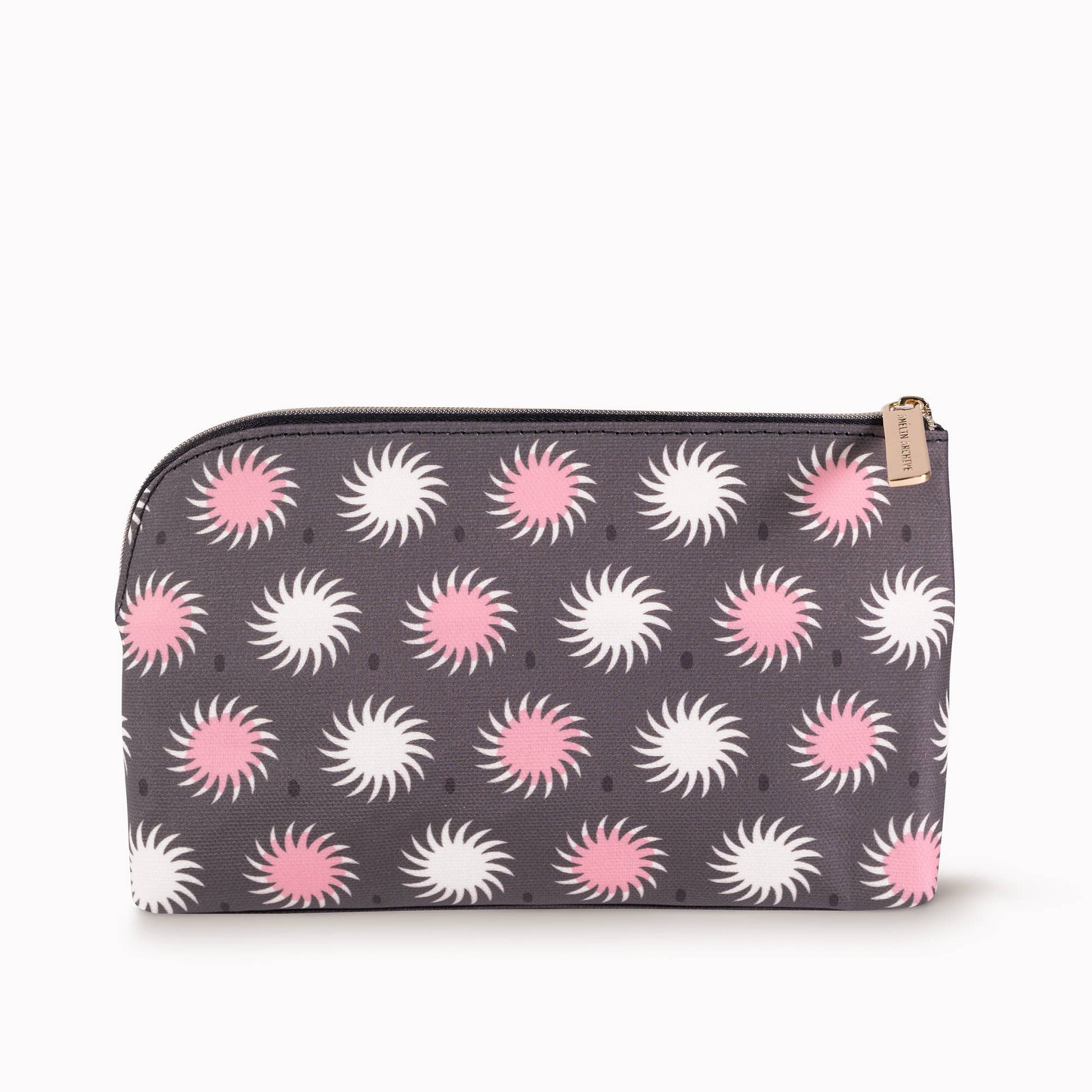 La Fonda Del Sol Small Pouch – Vibrant Cotton Canvas Pouch - Wordkind Stationery Boutique