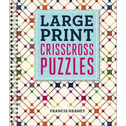Large Print Crisscross Puzzles - Wordkind Stationery Boutique