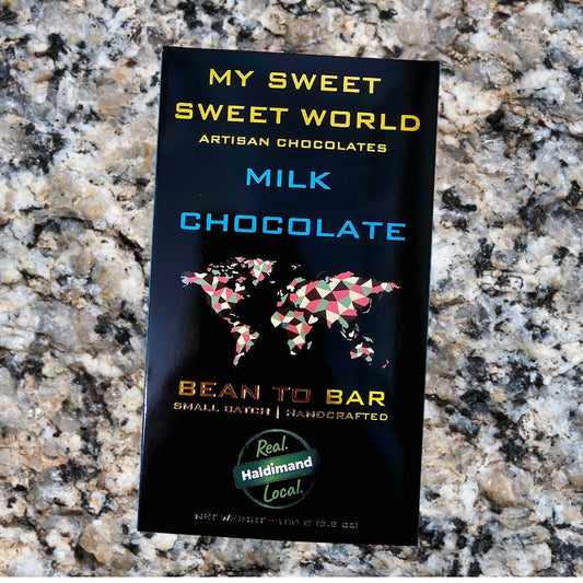 My Sweet Sweet World Milk Chocolate Bar - Gratitude Edition - Wordkind Stationery Boutique