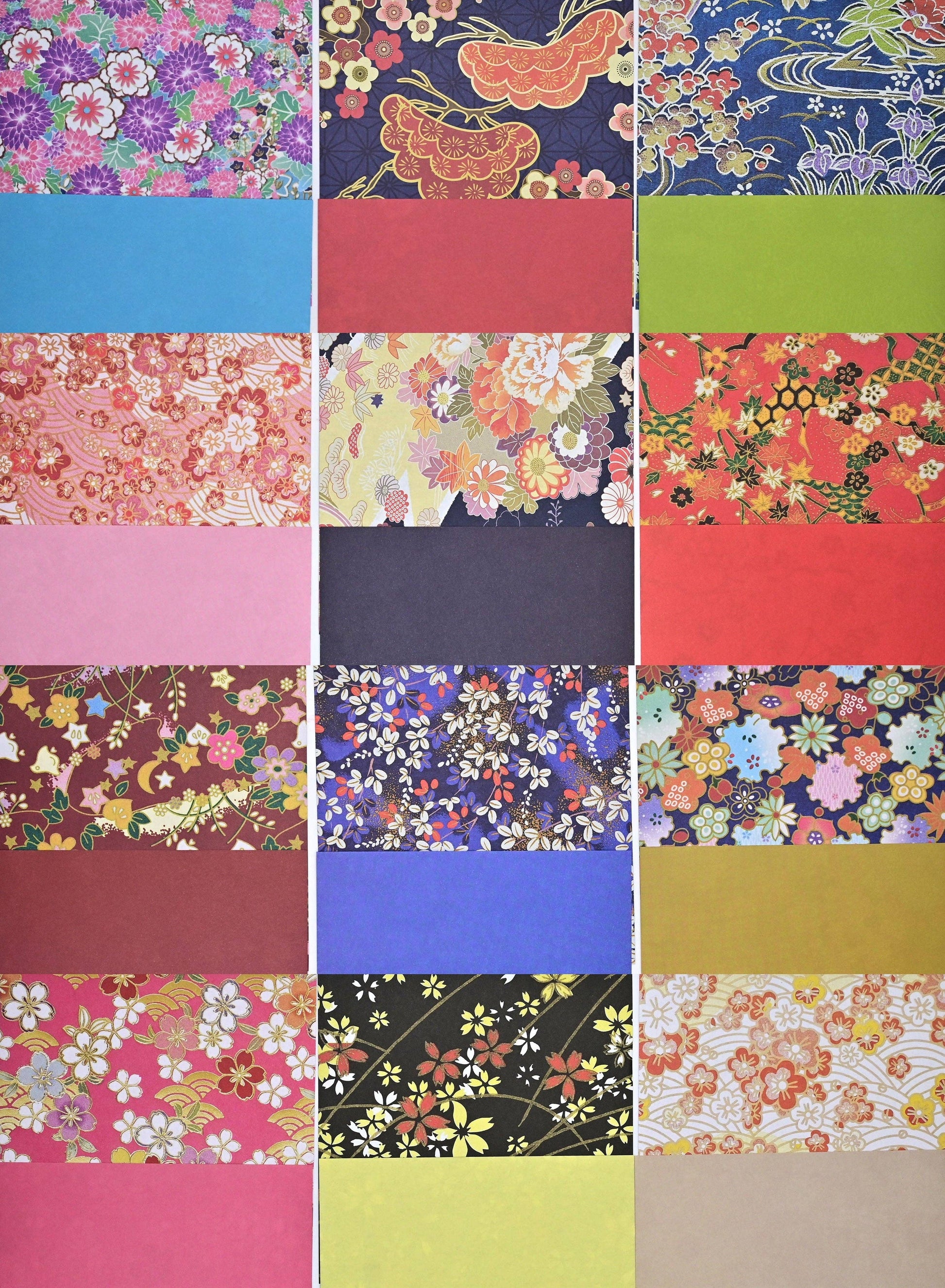 Origami Paper Washi Patterns (500 Sheets) - Wordkind Stationery Boutique