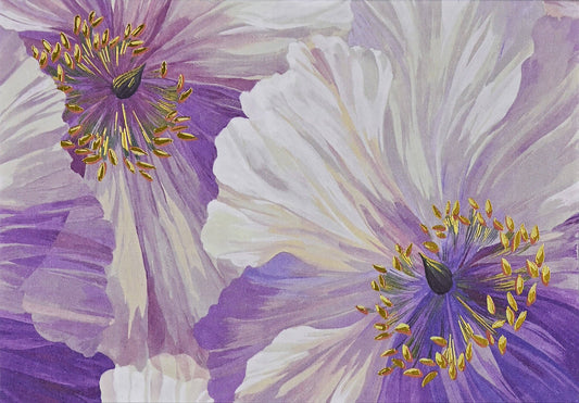 Poppies in Bloom Note Cards - Wordkind Stationery Boutique