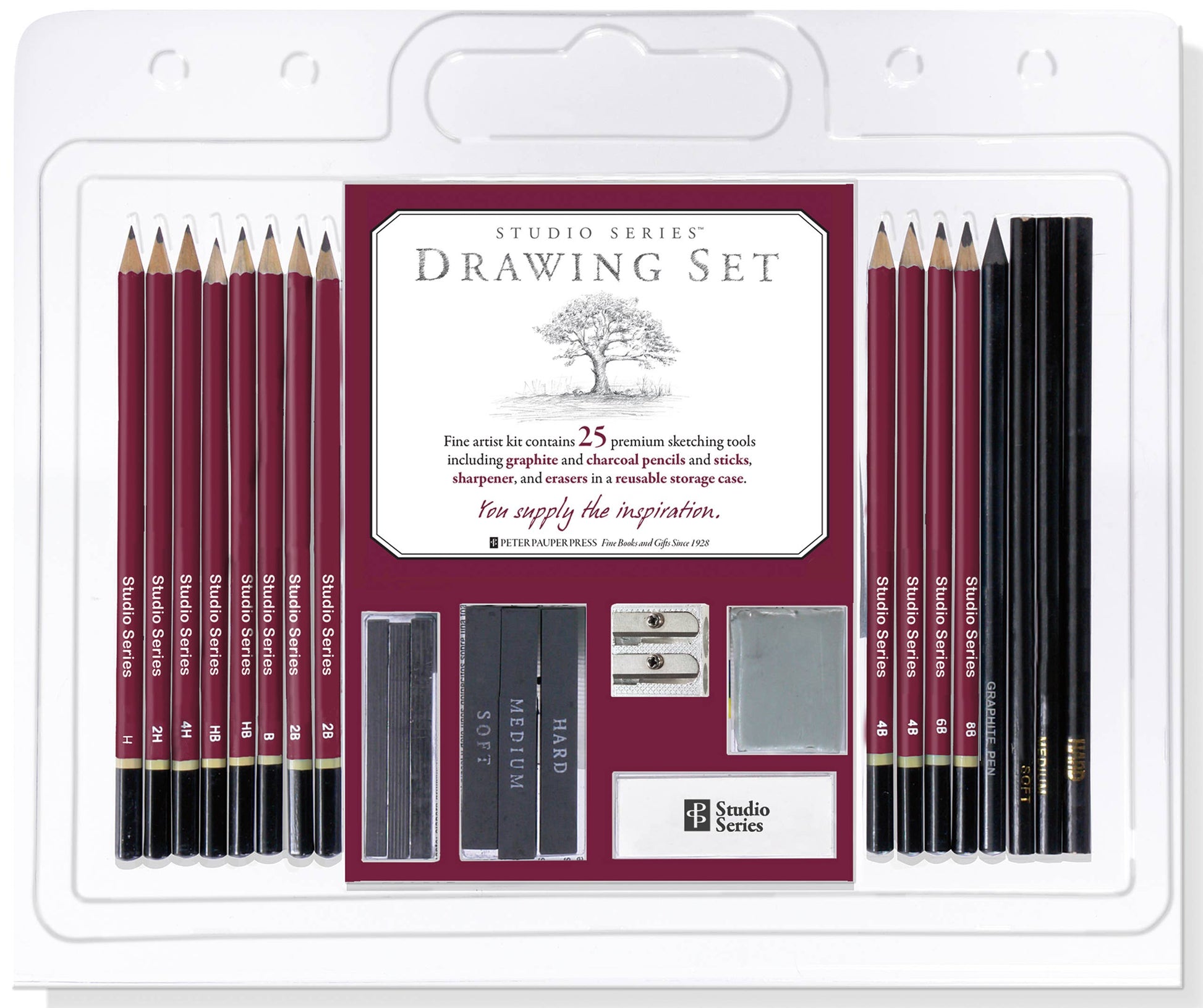 Studio Series 26 - Piece Sketch & Drawing Pencil Set - Wordkind Stationery Boutique