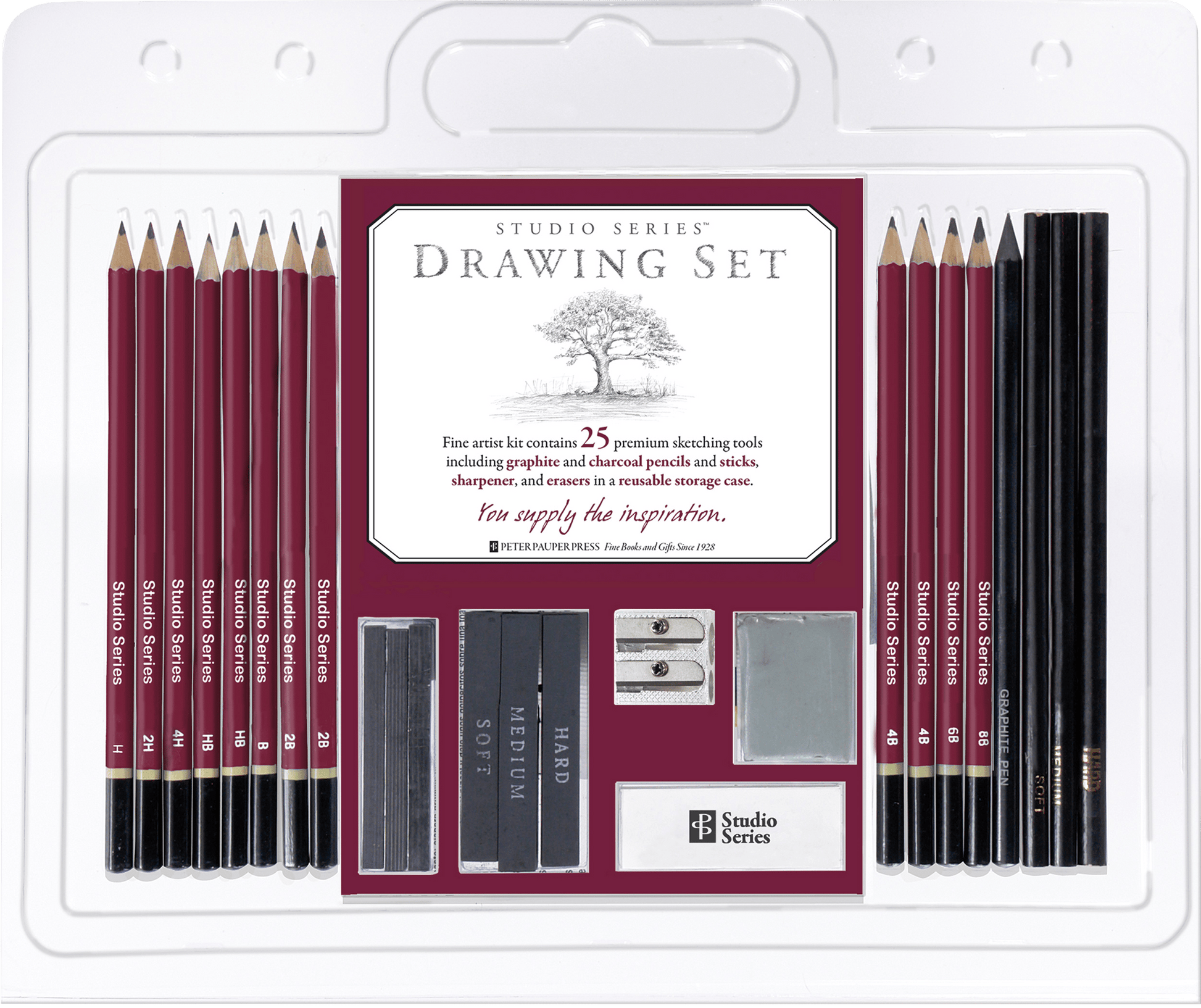 Studio Series 26 - Piece Sketch & Drawing Pencil Set - Wordkind Stationery Boutique