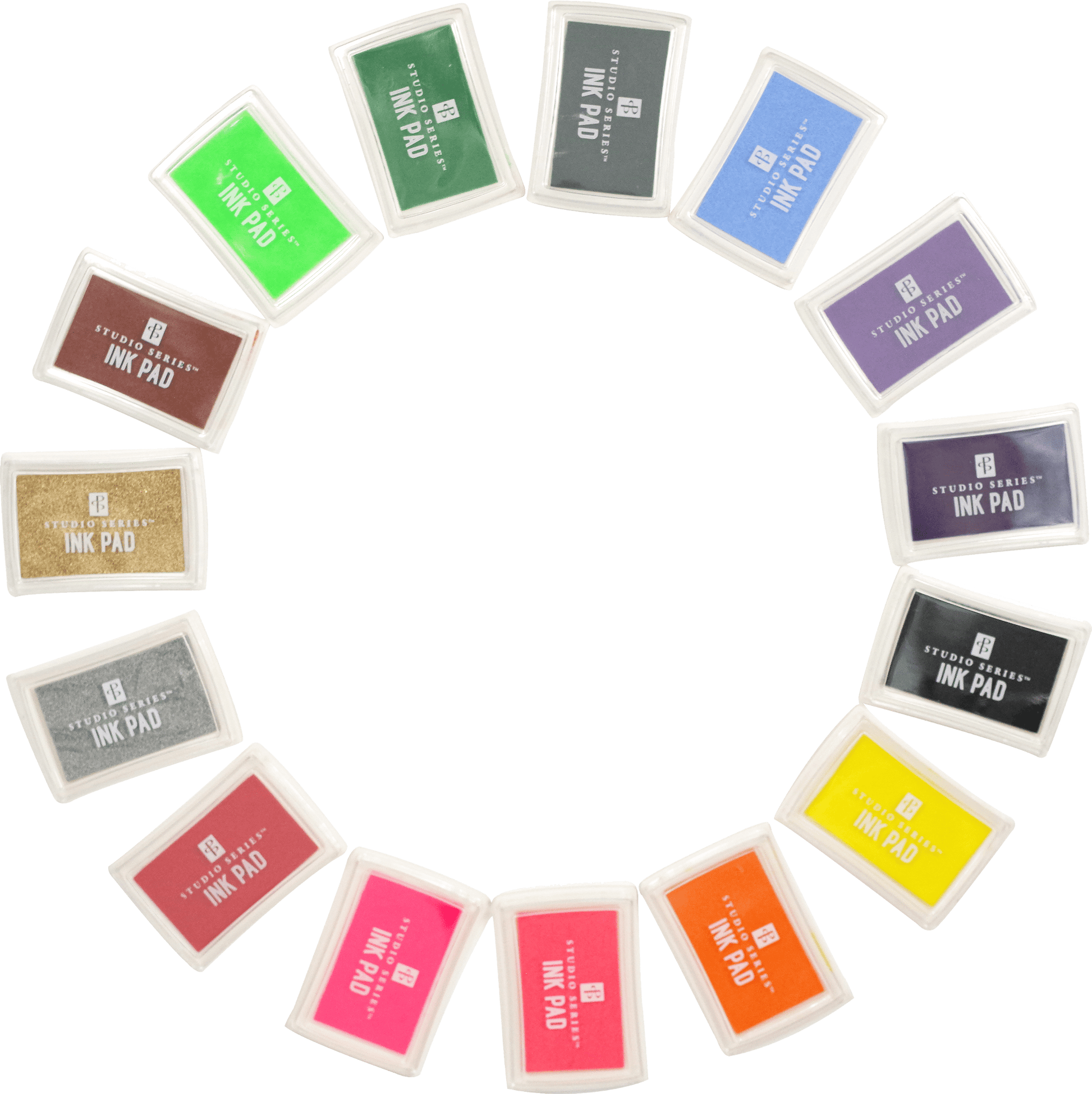 Studio Series Ink Pad Set (15 colors) - Wordkind Stationery Boutique