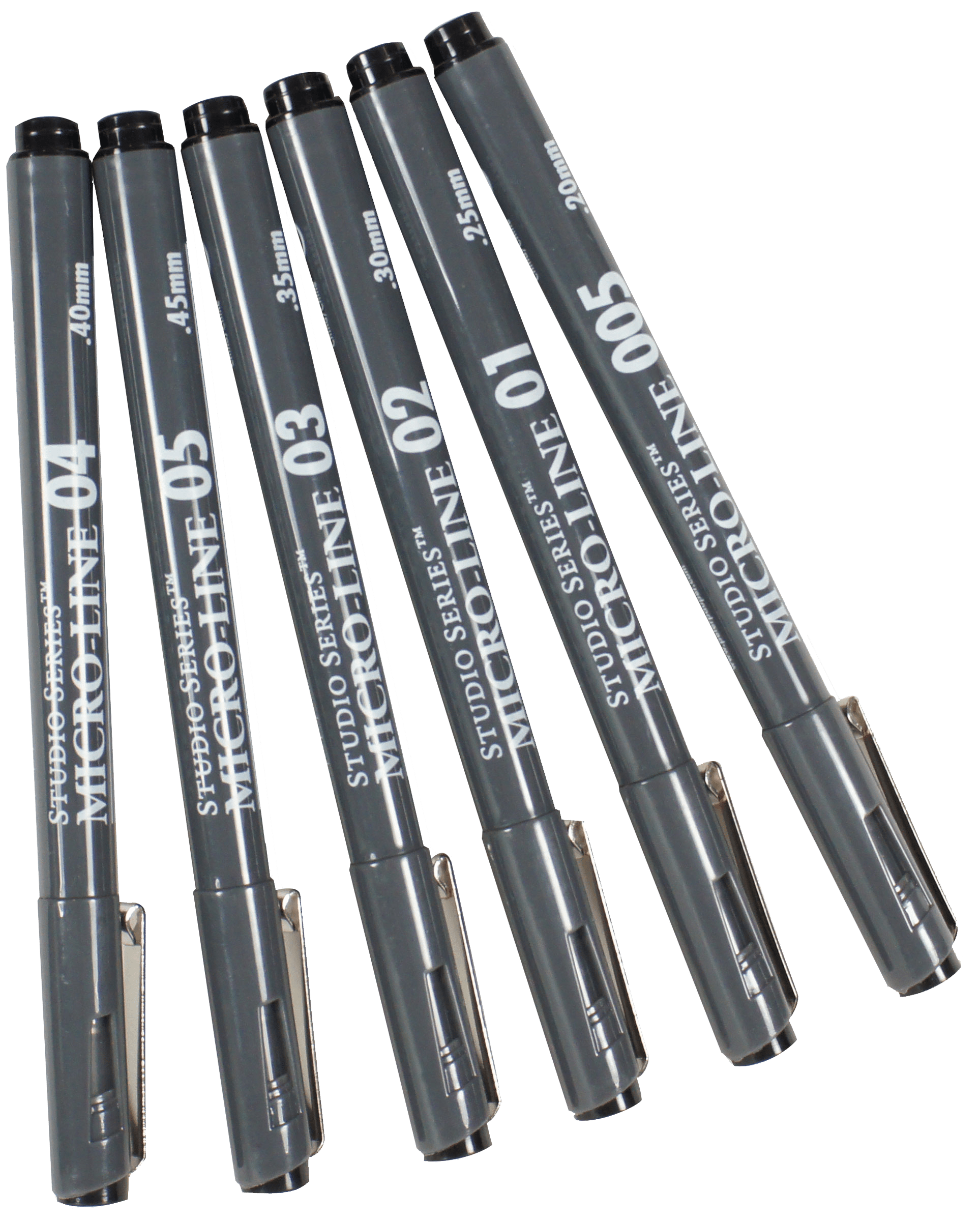 Studio Series Micro - Line Pen Set (Set of 6) - Wordkind Stationery Boutique