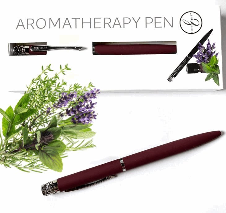 Aromatherapy Ballpoint Pen Set - Sage Green - Wordkind Stationery Boutique