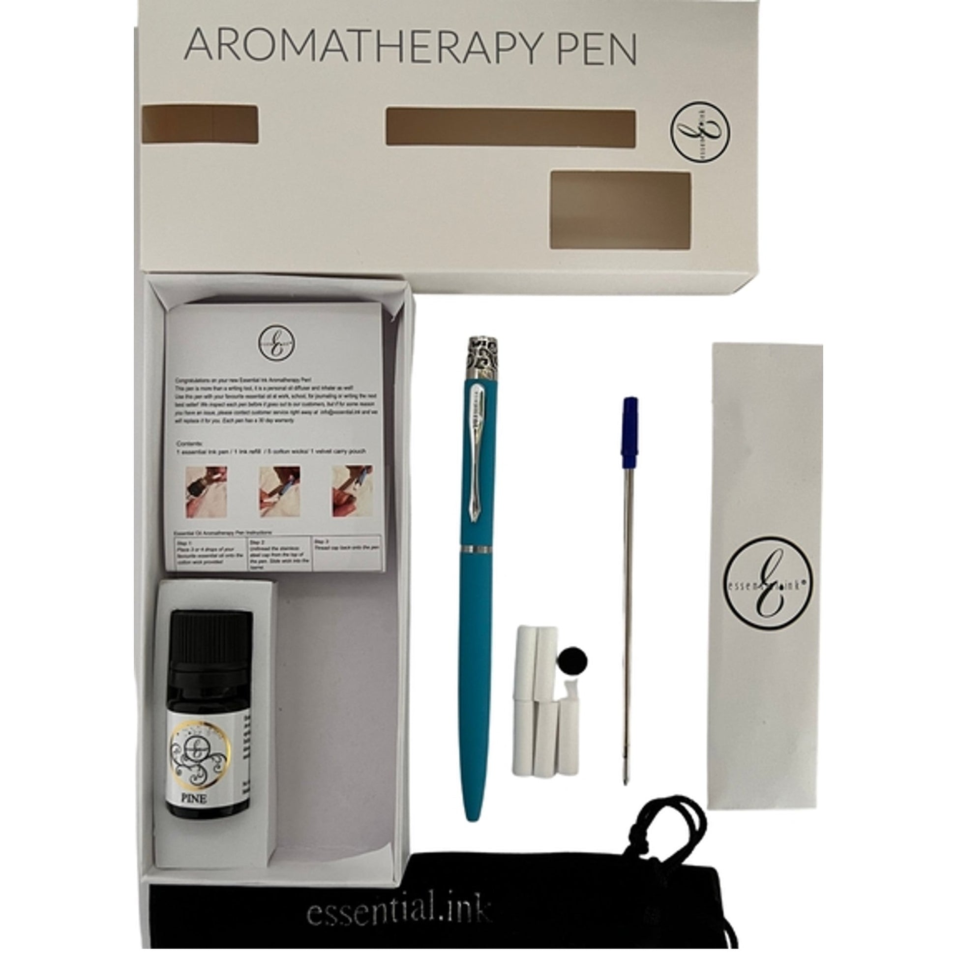 Aromatherapy Pen Set With "Focus and Clarity" Oil - Wordkind