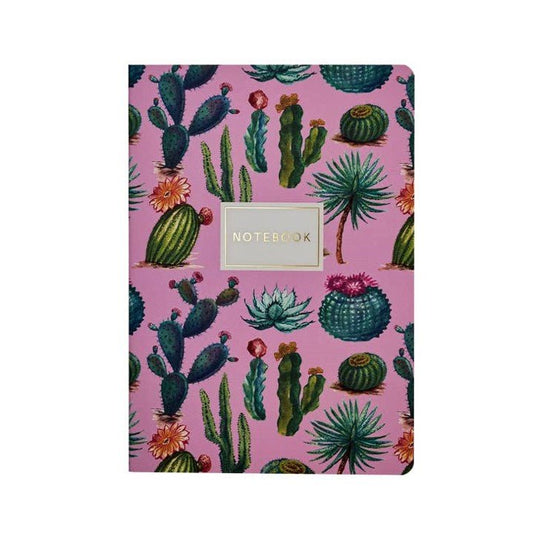 Bruno Visconti "Cactus on Rose" Notebook - Wordkind