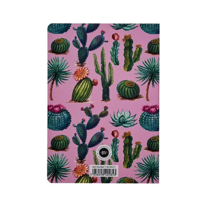 Bruno Visconti "Cactus on Rose" Notebook - Wordkind