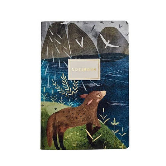 Bruno Visconti "Fox by the Lake" Notebook - Wordkind
