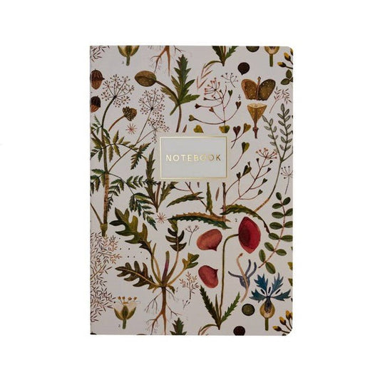 Bruno Visconti "Greens and Flowers" Notebook - Wordkind