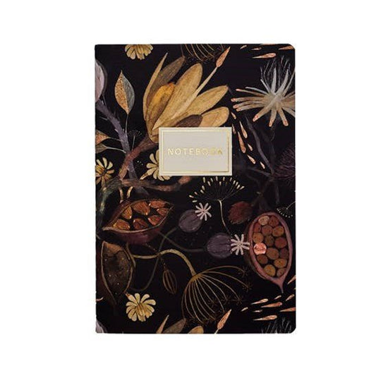 Bruno Visconti "Night Flowers" Notebook - Wordkind