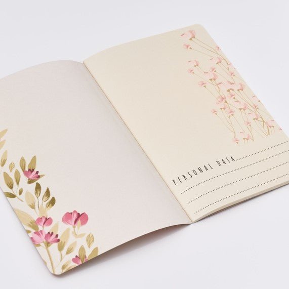 Bruno Visconti "Spring Flowers" Notebook - Wordkind