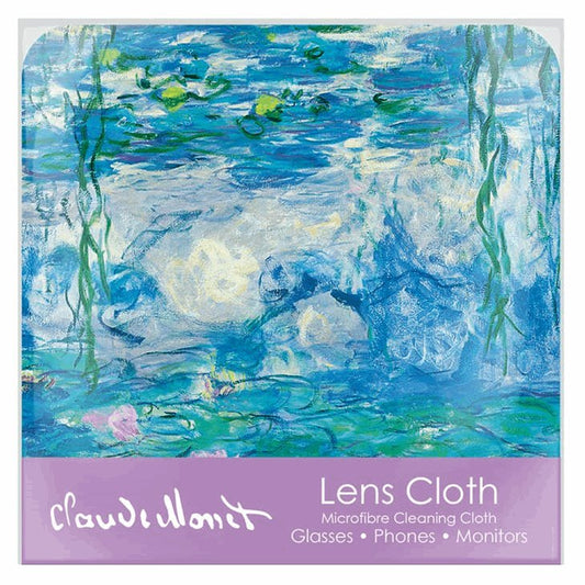 Monet 'Nympheas' Lens Cloth - Wordkind