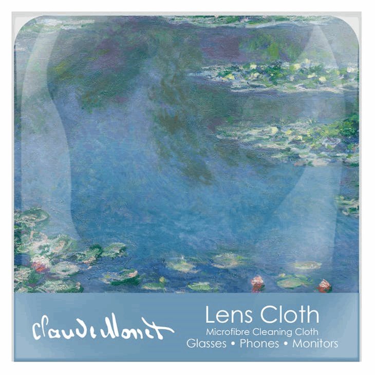 Monet Water Lilies Lens Cloth - Wordkind