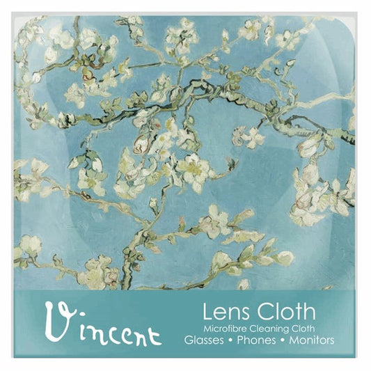 Van Gogh 'Almond Blossoms' Lens Cloth - Wordkind